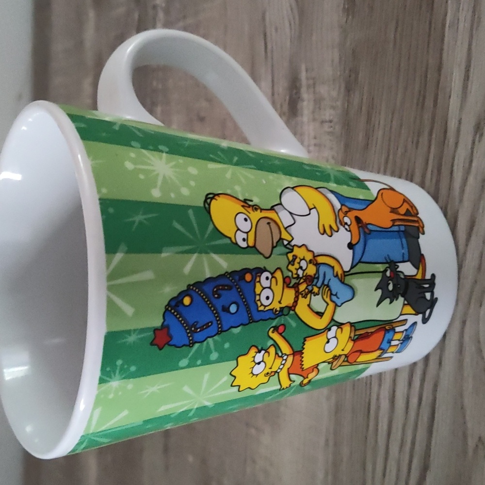 Simpsons Coffee Mug - Christmas